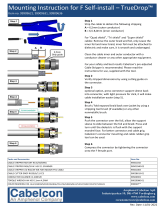 Cabelcon F Self Operating instructions