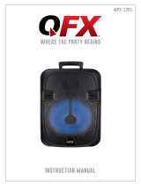 QFX MPX-1201 Operating instructions