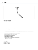 JTS CM-502G6W Operating instructions