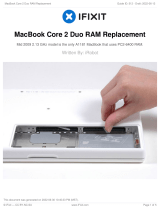 iFixitMacBook Core 2 Duo RAM Replacement