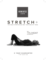 HoMedics Stretch Plus Stretching Mat Inspired by Yoga Operating instructions