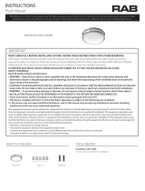 RAB CRVFAD-xxR-xx-9CCT-UNV-BN Operating instructions