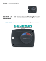 Seltron AVC + 3 W Surface Mounted Heating Controller Operating instructions