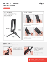 pkdsn Mobile Tripod Operating instructions