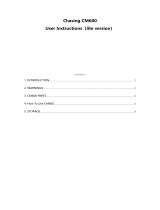 CHASING CM600 Operating instructions