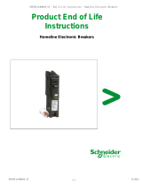 Schneider Electric HOM115PCAFI Operating instructions