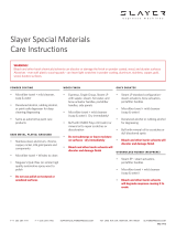 SLAYER SLA1G Operating instructions