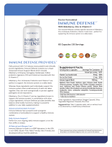 BODYHEALTH IMMUNE DEFENSE Elderberry Zinc and Vitamin C Tablets Operating instructions