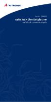 Thitronik 101052 Safe.Lock Conversion PCB Operating instructions