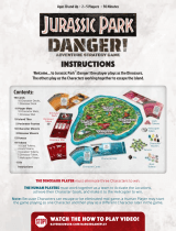 Ravensburger Jurassic Park Danger Adventure Strategy Game Operating instructions