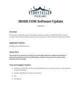 STORYTELLER MODE COM Software Update Operating instructions