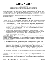 Ronk Electrical ADD-A-PHASE Power Converter Operating instructions