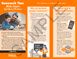 THE PARENT INSTITUTE Homework Time Made Easier Operating instructions