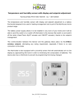 MyVirtuoso HOME Temperature And Humidity Sensor Operating instructions