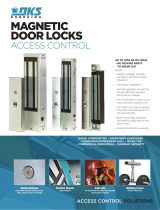 DKS DoorKing Magnetic Door Locks Access Control Operating instructions