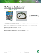 JBL Aqua In Out Extension Operating instructions