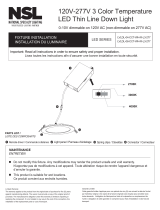 nsl LVLDL-04-CCT-WH-R-L3-277 Operating instructions