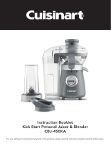 Cuisinart CBJ-450XA Operating instructions