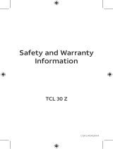 TCL 30Z Smartphone Operating instructions