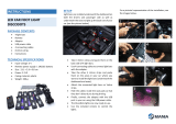 SMANIA LED Car Foot Operating instructions