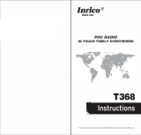 Inrico T368 Operating instructions