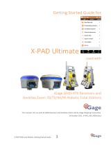 iGage 1545 X-Pad Software Operating instructions