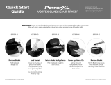 PowerXL Vortex Classic Air Fryer Operating instructions