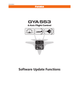 Futaba GYA553 Operating instructions