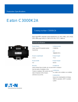 Eaton C3000K2A Operating instructions