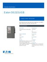 Eaton DG321UGB Operating instructions