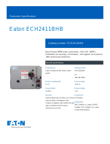 Eaton ECH2411BHB Operating instructions