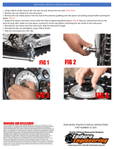 Enduro Rear Wheel Spacer Kit Operating instructions