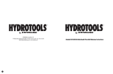 HydroTools 8939G Operating instructions