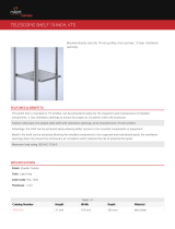 nVent Hoffman 19-Inch Telescopic Shelf VTS Operating instructions