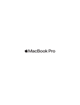 Apple MacBook Pro Operating instructions