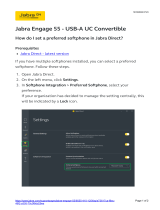 Jabra Engage 55 Operating instructions