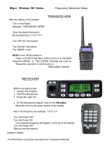 MIGRO 160 Series Operating instructions