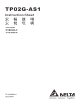 Delta TP02G-AS1 Operating instructions