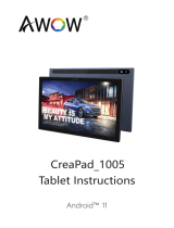 AWOW CreaPad 1005 Operating instructions
