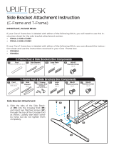 UPLIFT Desk T-Frame Operating instructions