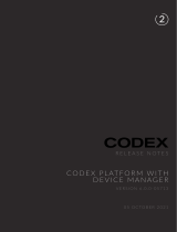 Codex Platform Operating instructions