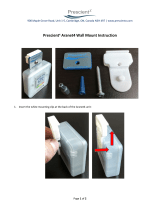 Prescientx Aranet4 Wall Mount Operating instructions