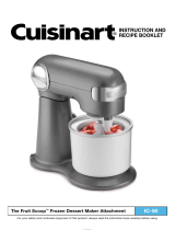 Cuisinart IC-50 Operating instructions