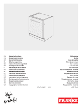 Franke FDW 614 Operating instructions