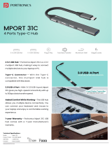 Portronics MPORT 31C Operating instructions