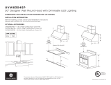 GE Appliances UVW8304SP Operating instructions