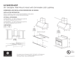GE Appliances UVW8304SP Operating instructions