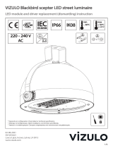 VIZULO Blackbird Scepter LED Street Luminaire Operating instructions