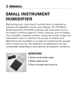 D ADDARIO PW-SIH-01 Operating instructions