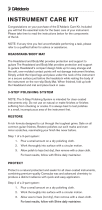 D ADDARIO Instrument Operating instructions